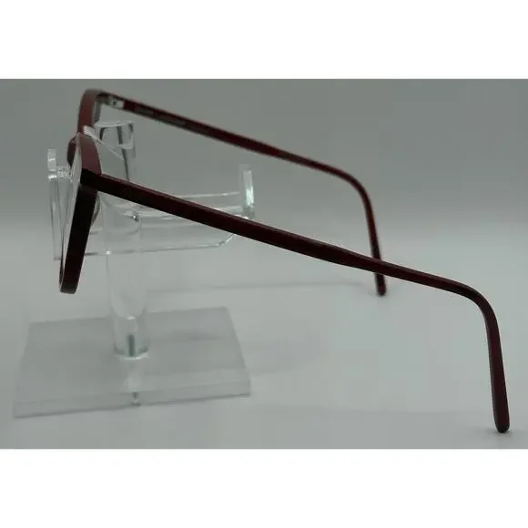 Saint Laurent SL 250/F Eyeglasses Red Cat Eye 52mm Women’s Made in Italy - Picture 2 of 12